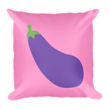 Eggplant Emoji (Pillow)-Pillow-Swish Embassy