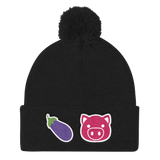 Eggplant Pig (Beanie)-Beanie-Swish Embassy