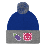 Eggplant Pig (Beanie)-Beanie-Swish Embassy