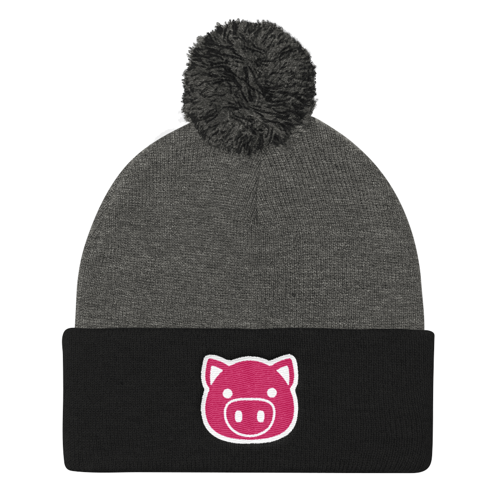 Emoji Pig (Beanie)-Beanie-Swish Embassy