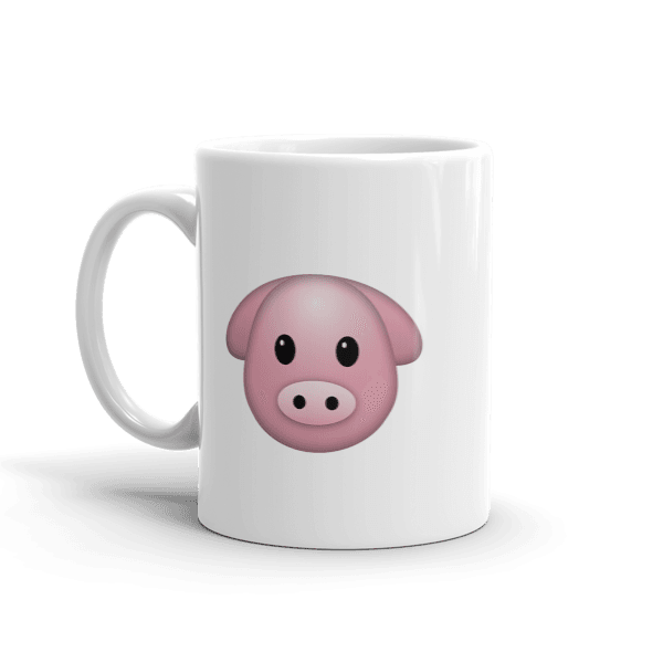 Emoji Pig Mug-Mugs-Swish Embassy