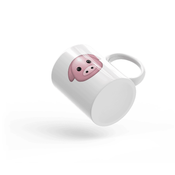 Emoji Pig Mug-Mugs-Swish Embassy