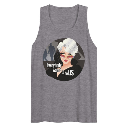 Everybody Wants to be Us (Tank Top)-Tank Top-Swish Embassy