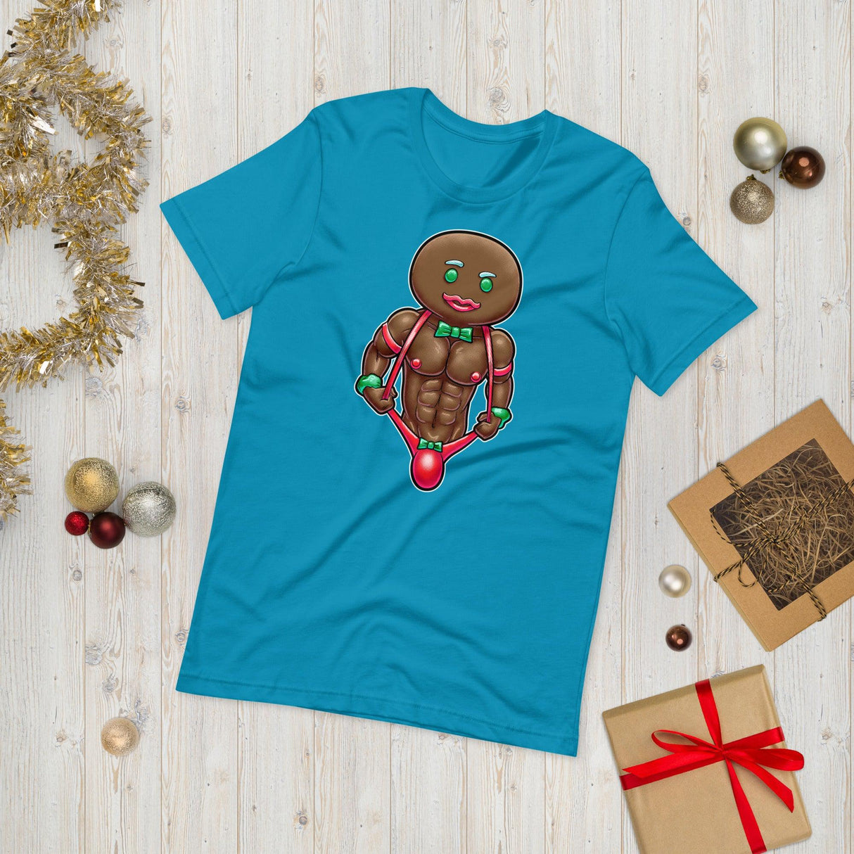 Everyone loves a Ginger-Christmas T-Shirts-Swish Embassy