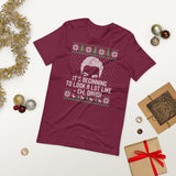 Ew David (Ugly Christmas)-Christmas T-Shirts-Swish Embassy