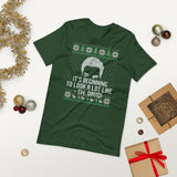 Ew David (Ugly Christmas)-T-Shirts-Swish Embassy