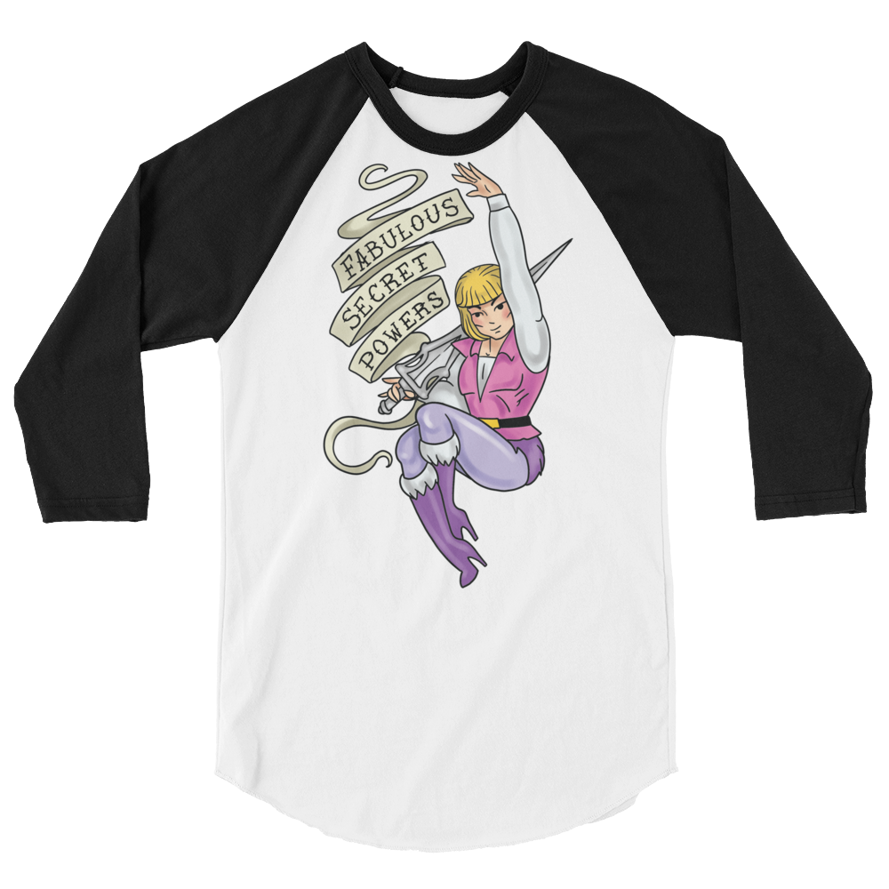 Fabulous Secret Powers (Raglan)-Raglan-Swish Embassy