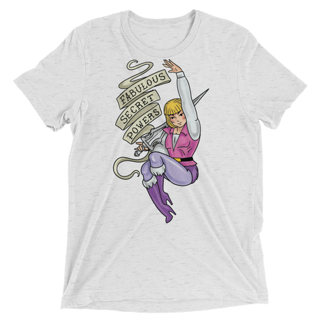 Fabulous Secret Powers (Retail Triblend)-Triblend T-Shirt-Swish Embassy