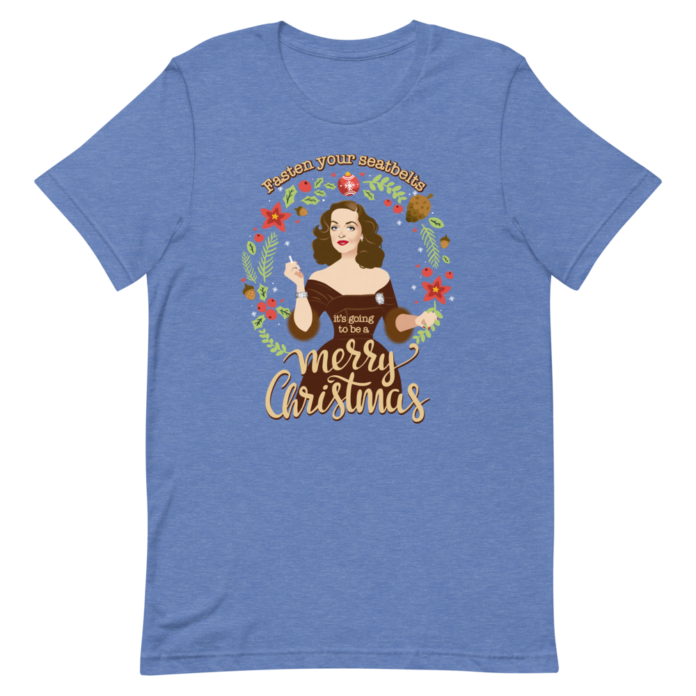 Fasten Your Seatbelts & Merry XMas-Christmas T-Shirts-Swish Embassy