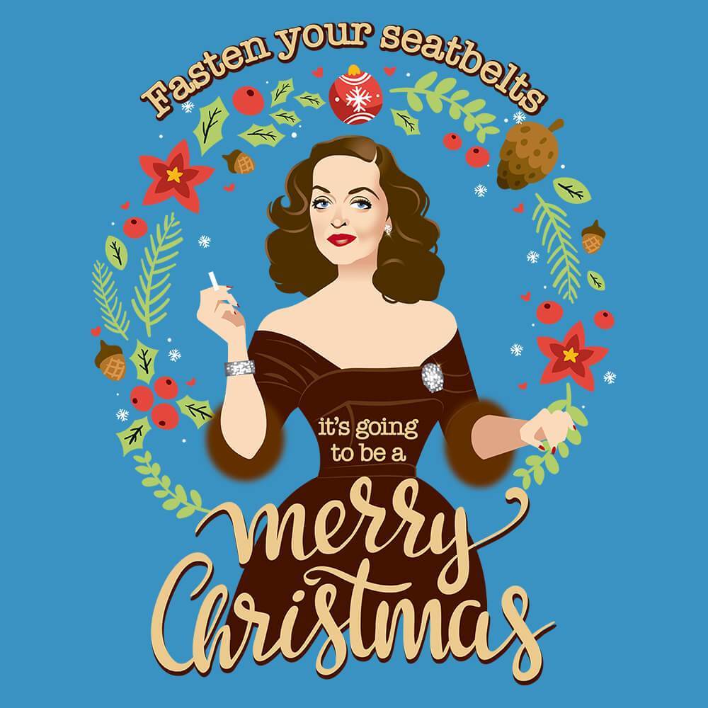 Fasten Your Seatbelts & Merry XMas-Christmas T-Shirts-Swish Embassy