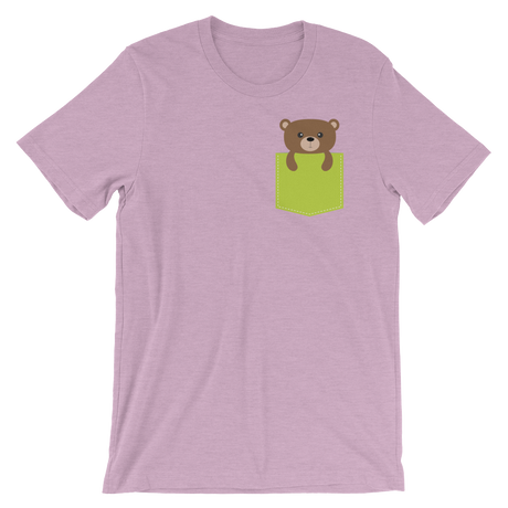 Faux Pocket Bear-T-Shirts-Swish Embassy