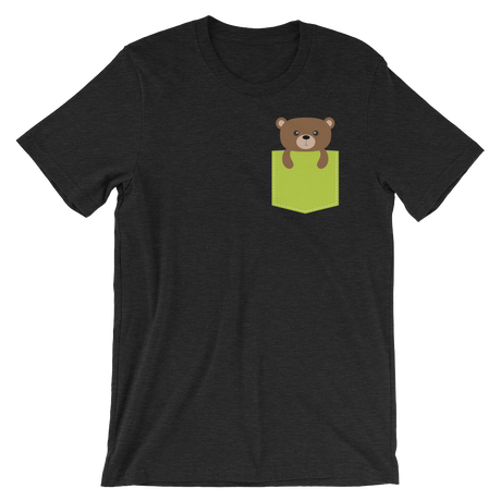 Faux Pocket Bear-T-Shirts-Swish Embassy