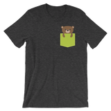 Faux Pocket Bear-T-Shirts-Swish Embassy