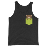 Faux Pocket Bear (Tank Top)-Tank Top-Swish Embassy