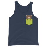 Faux Pocket Bear (Tank Top)-Tank Top-Swish Embassy