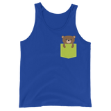 Faux Pocket Bear (Tank Top)-Tank Top-Swish Embassy