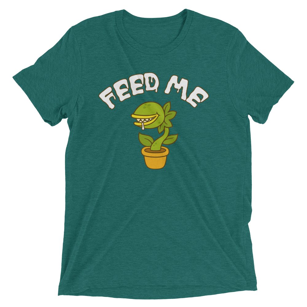 Feed Me (Retail Triblend)-Triblend T-Shirt-Swish Embassy