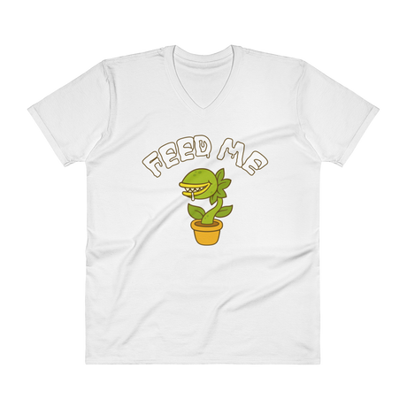 Feed Me (V-Neck)-Swish Embassy
