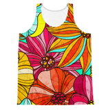 Festive Flower (Allover Tank Top)-Allover Tank Top-Swish Embassy