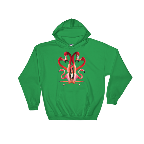 Flamingos (Hoodie)-Hoodie-Swish Embassy