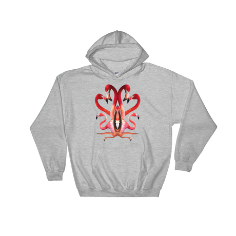 Flamingos (Hoodie)-Hoodie-Swish Embassy