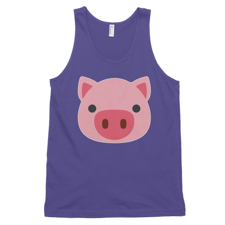 Flat Pig (Tank)-Tank Top-Swish Embassy