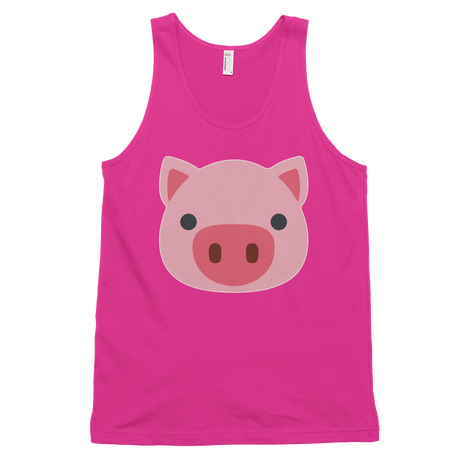 Flat Pig (Tank)-Tank Top-Swish Embassy