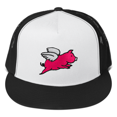 Flying Pig (Baseball Cap)-Headwear-Swish Embassy