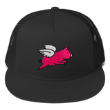 Flying Pig (Baseball Cap)-Headwear-Swish Embassy