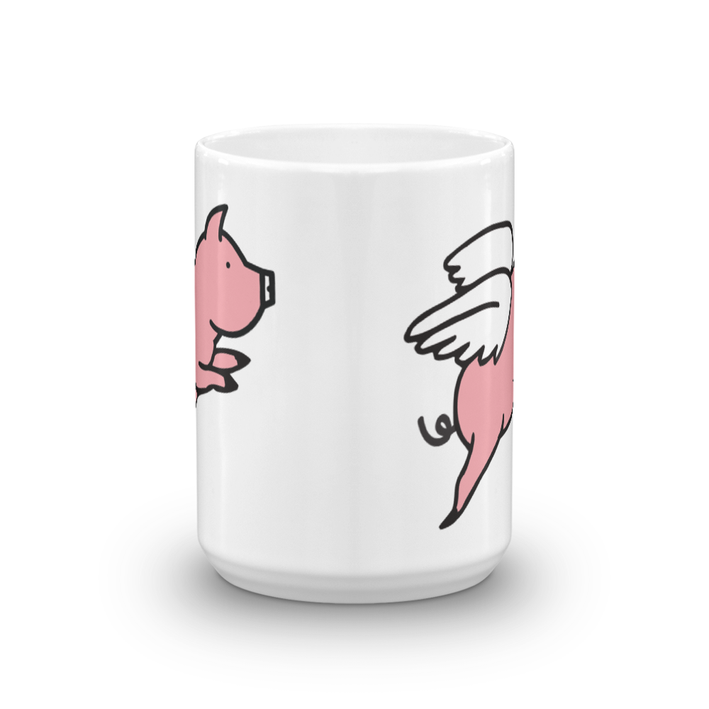 Flying Pig (Mug)-Mugs-Swish Embassy