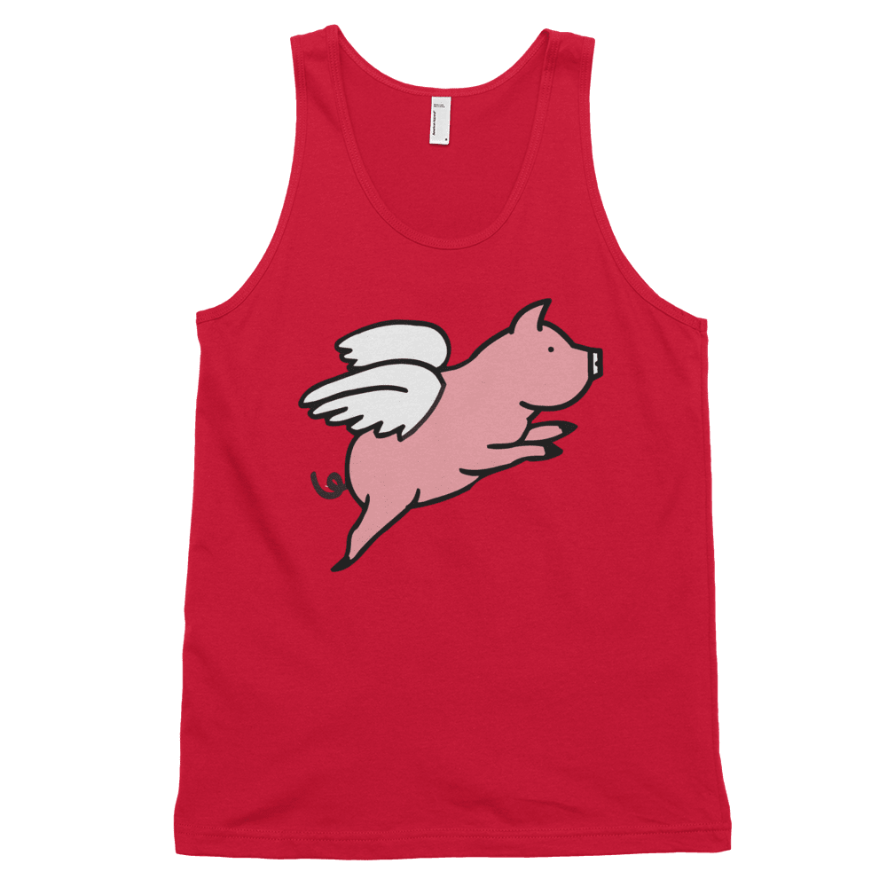 Flying Pig (Tank Top)-Tank Top-Swish Embassy
