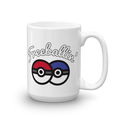 Freeballin' (Mug)-Mugs-Swish Embassy