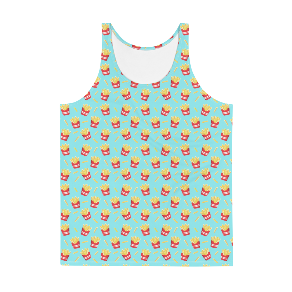 French Fries (Allover Tank Top)-Allover Tank Top-Swish Embassy