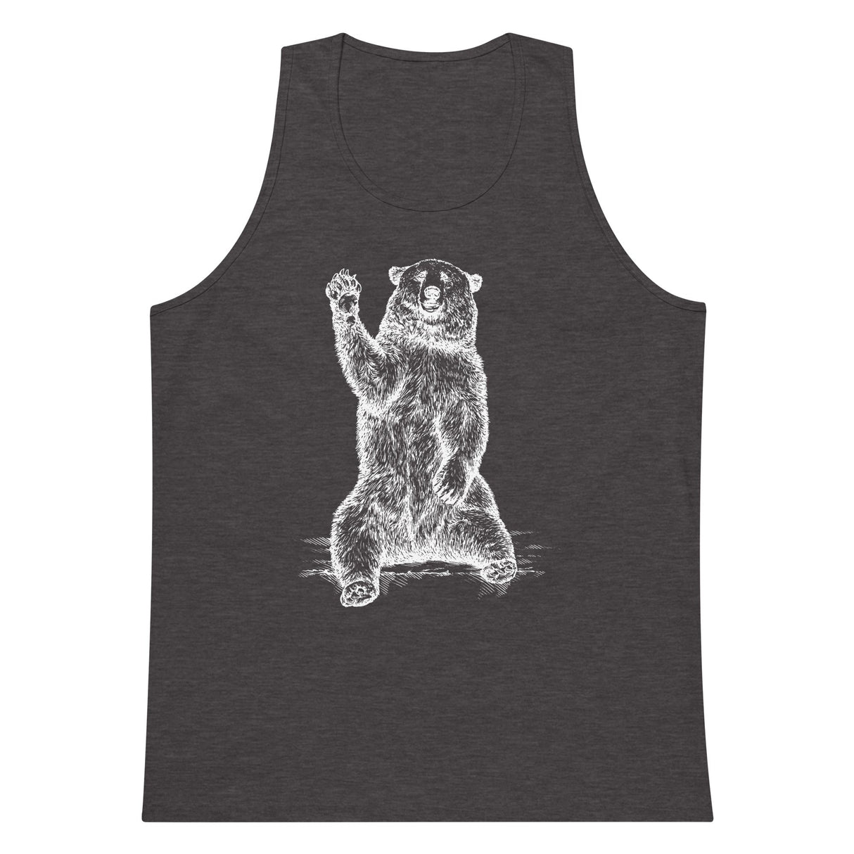 Friendly Bear (Tank Top)-Tank Top-Swish Embassy