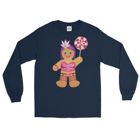 Gingerbread Drag Queen (Long Sleeve)-Long Sleeve-Swish Embassy