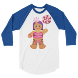 Gingerbread Drag Queen (Raglan)-Raglan-Swish Embassy