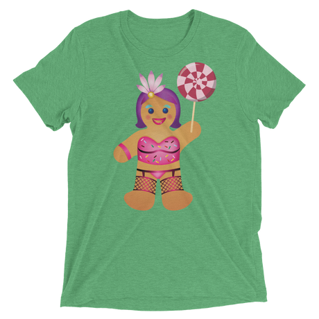 Gingerbread Drag Queen (Retail Triblend)-Triblend T-Shirt-Swish Embassy