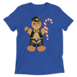 Gingerbread Leather Man (Retail Triblend)-Triblend T-Shirt-Swish Embassy