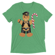 Gingerbread Leather Man (Retail Triblend)-Triblend T-Shirt-Swish Embassy