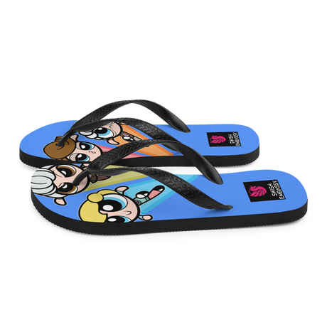 Goldenpuff Girls (Flip Flops)-Flip Flops-Swish Embassy