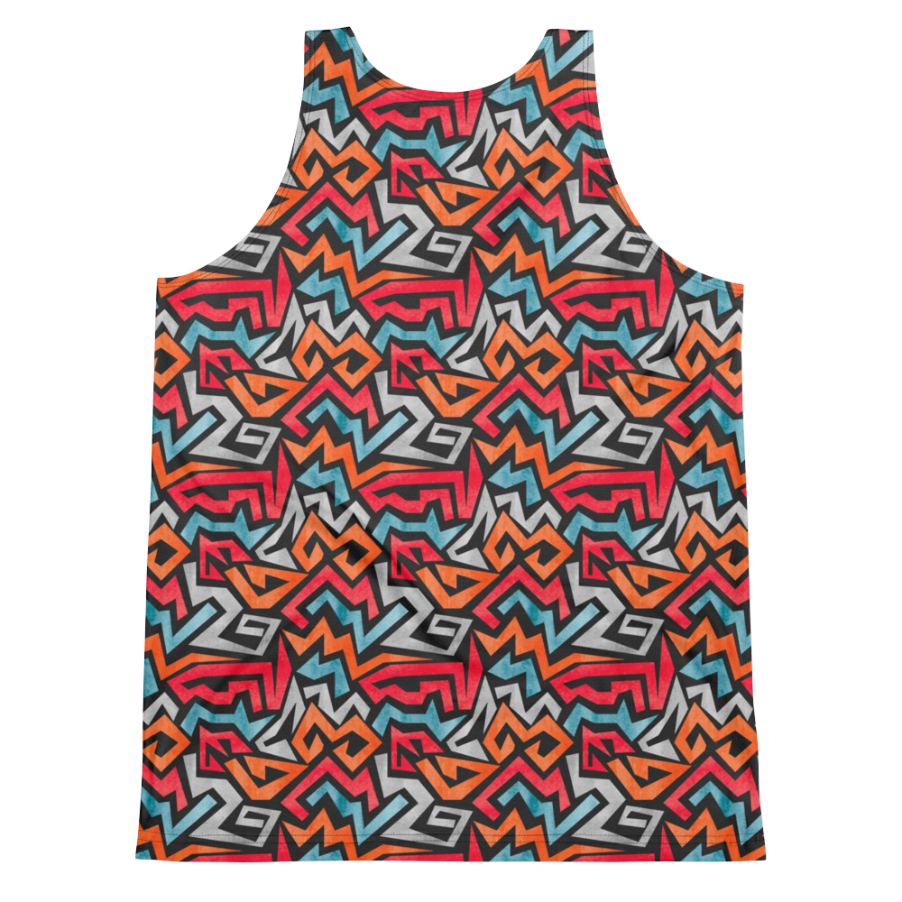 Graffiti (Allover Tank Top)-Allover Tank Top-Swish Embassy