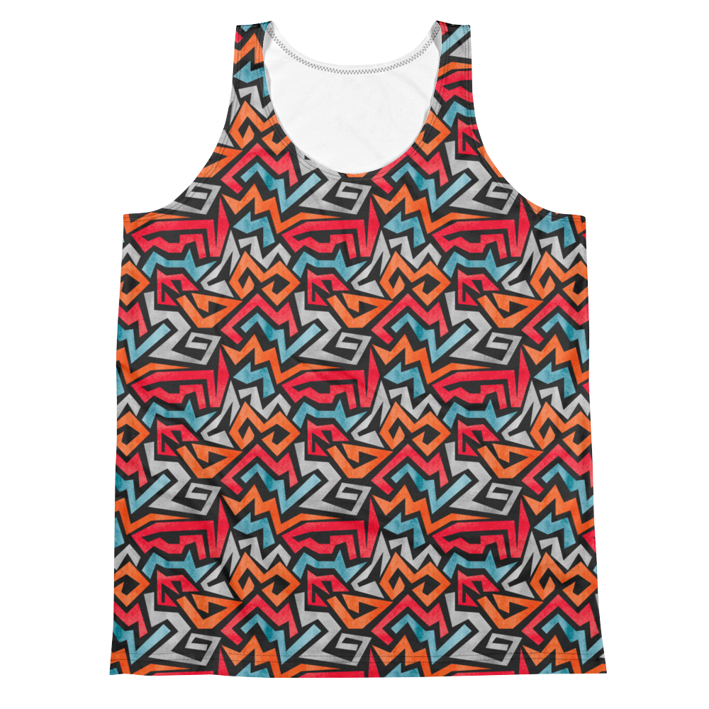 Graffiti (Allover Tank Top)-Allover Tank Top-Swish Embassy