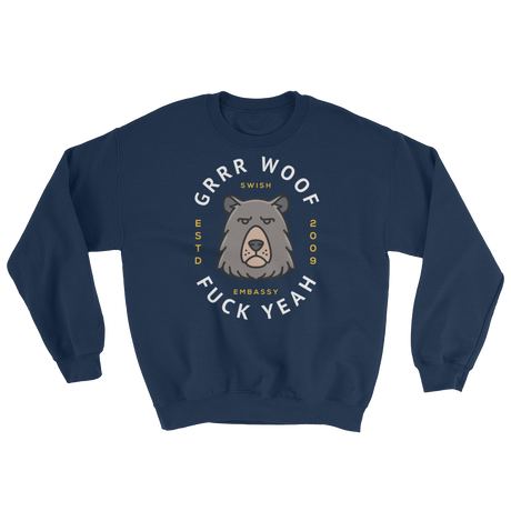 Grrr Woof (Long Sleeve)-Long Sleeve-Swish Embassy