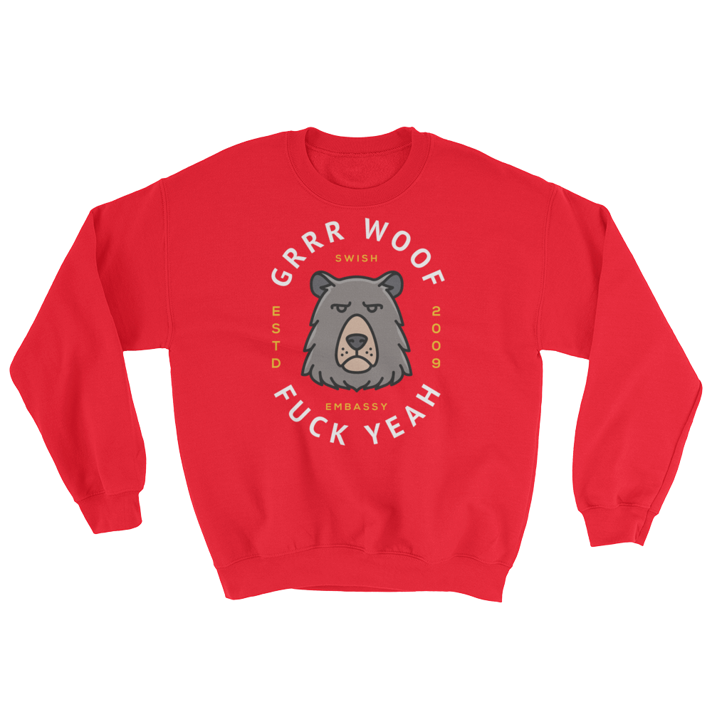 Grrr Woof (Long Sleeve)-Long Sleeve-Swish Embassy