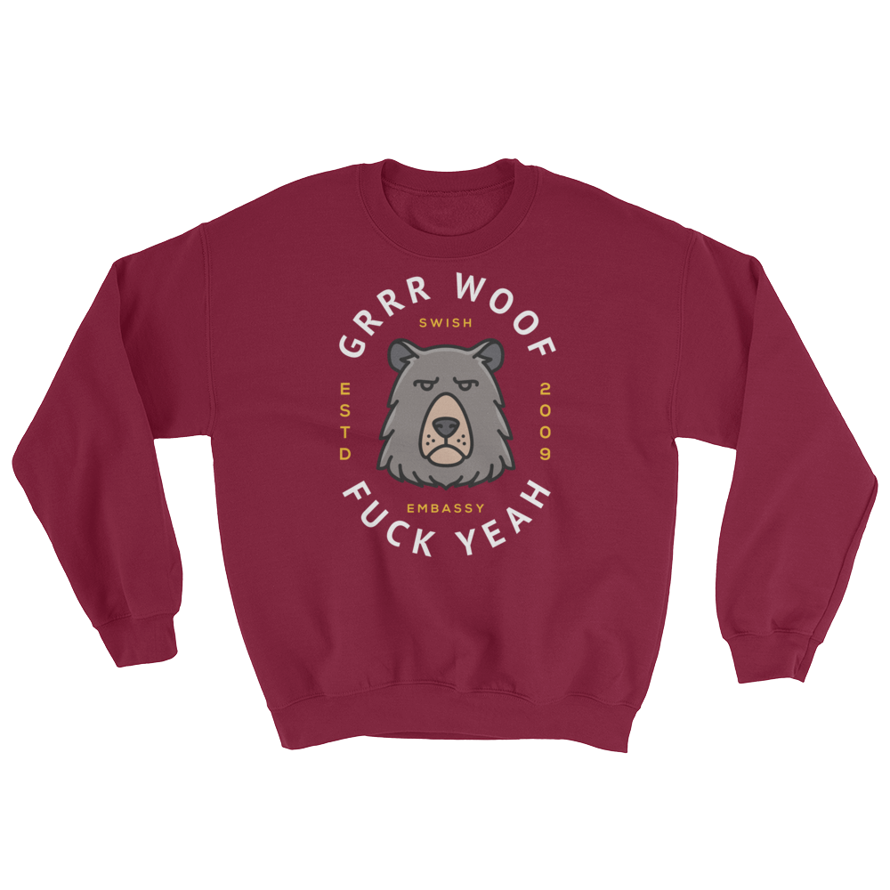 Grrr Woof (Long Sleeve)-Long Sleeve-Swish Embassy