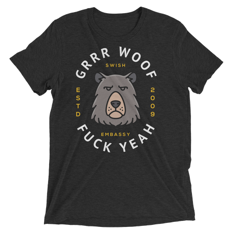 Grrr Woof (Retail Triblend)-Triblend T-Shirt-Swish Embassy