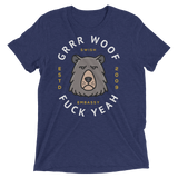Grrr Woof (Retail Triblend)-Triblend T-Shirt-Swish Embassy