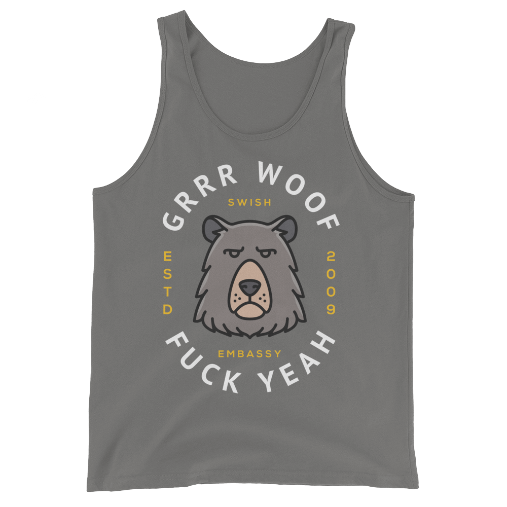 Grrr Woof (Tank Top)-Tank Top-Swish Embassy