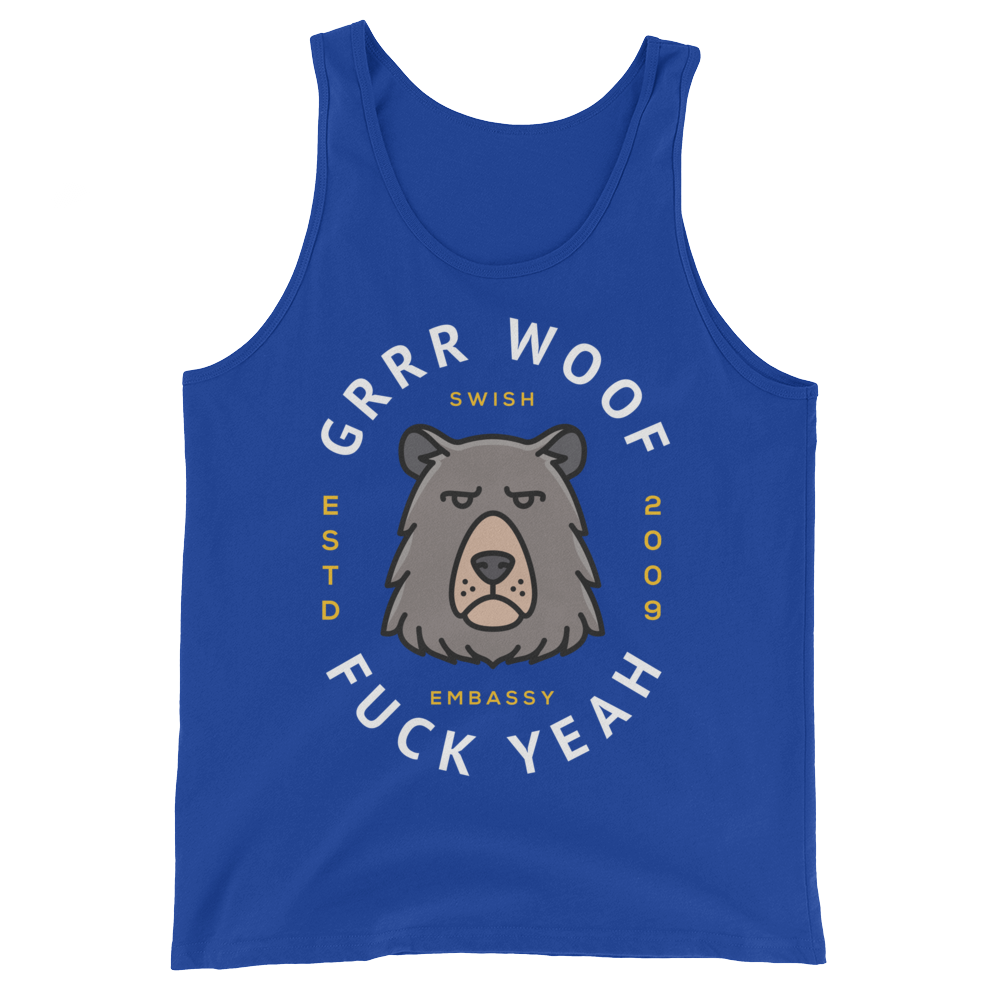 Grrr Woof (Tank Top)-Tank Top-Swish Embassy