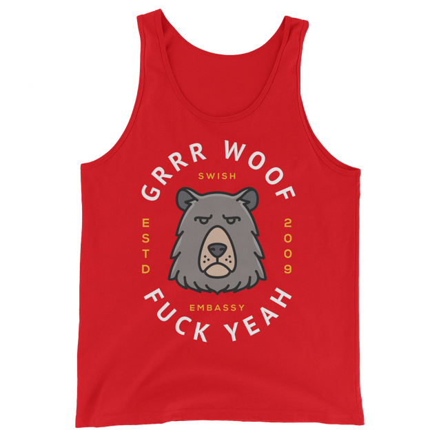 Grrr Woof (Tank Top)-Tank Top-Swish Embassy